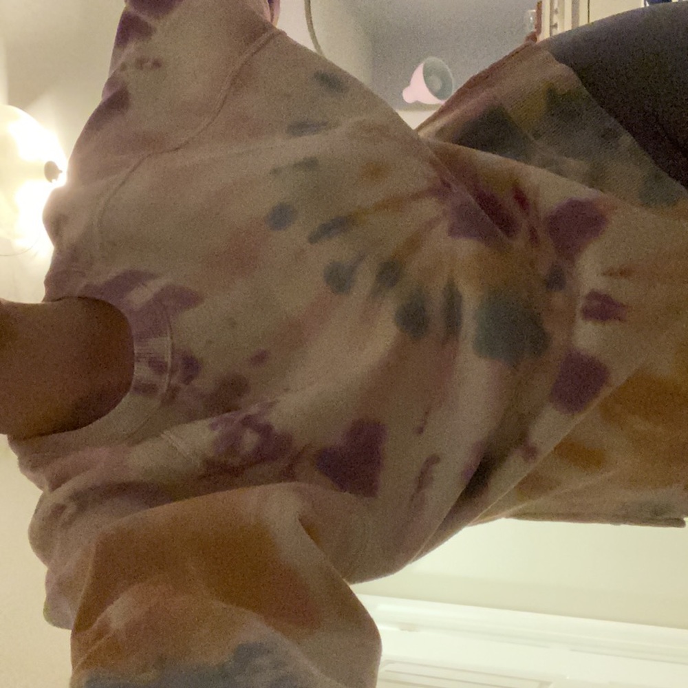 american eagle oversized tie dye crewneck nwot - Picture 3 of 3